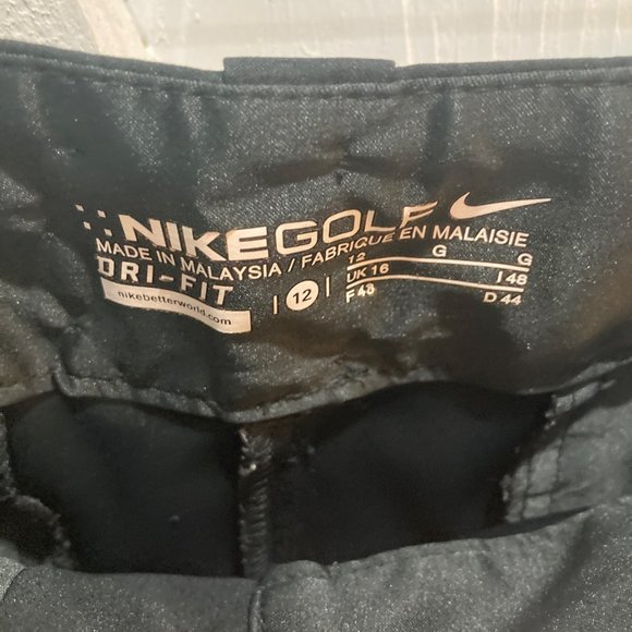 Nike golf black cropped pant 12 - Picture 5 of 8